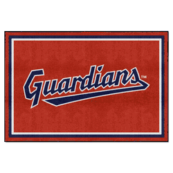 Cleveland Guardians 5ft. x 8 ft. Plush Area Rug