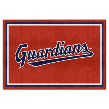 Cleveland Guardians 5ft. x 8 ft. Plush Area Rug
