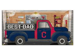 Cleveland Guardians Best Dad Truck 6x12 Sign