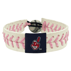 Cleveland Guardians Bracelet Classic Baseball Pink CO