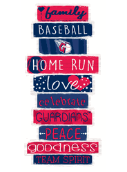 Cleveland Guardians Celebrations Stack 24" Sign