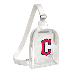 Cleveland Guardians Clear Mini Sling Stadium Bag