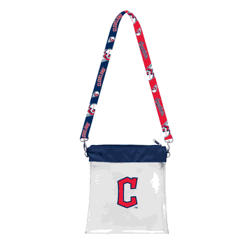 Cleveland Guardians Clear Pattern Strap Bag