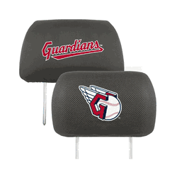 Cleveland Guardians Embroidered Head Rest Cover Set - 2 Pieces