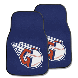 Cleveland Guardians Front Carpet Car Mat Set - 2 Pieces