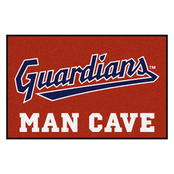 Cleveland Guardians Man Cave Starter Mat Accent Rug - 19in. x 30in.