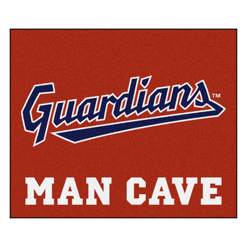 Cleveland Guardians Man Cave Tailgater Rug - 5ft. x 6ft.