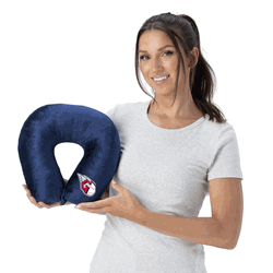 Cleveland Guardians MLB Navy Neck Pillow