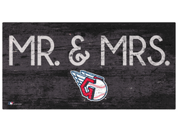 Cleveland Guardians Mr. & Mrs. Sign