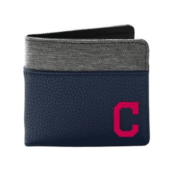 Cleveland Guardians Pebble BiFold Wallet NAVY