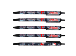 Cleveland Guardians Pens Click Style 5 Pack