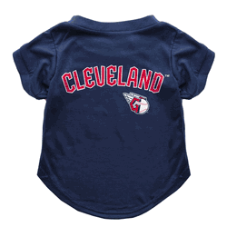 Cleveland Guardians Pet T-Shirt  - Large