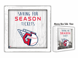 Cleveland Guardians Saving for Tickets Money Box