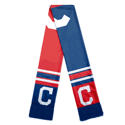 Cleveland Guardians Scarf Colorblock Big Logo Design