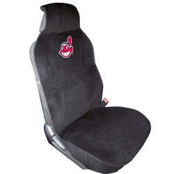 Cleveland Guardians Seat Cover Chief Wahoo Design CO