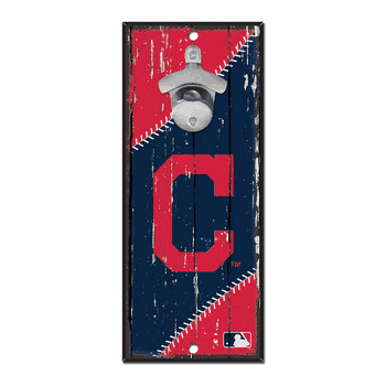 Cleveland Guardians Sign Wood 5x11 Bottle Opener