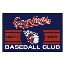 Cleveland Guardians Starter Mat Accent Rug - 19in. x 30in., Uniform Design