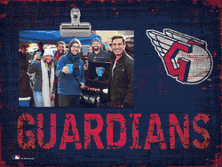 Cleveland Guardians Team Clip Frame 10in. x 8in.