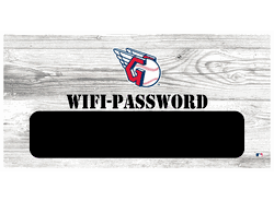 Cleveland Guardians Wifi Password 6x12 Sign