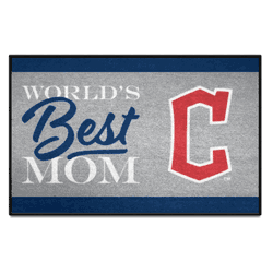 Cleveland Guardians World's Best Mom Starter Mat Accent Rug - 19in. x 30in.
