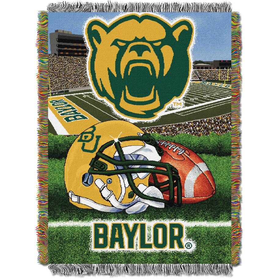 NCAA Baylor Bears Homefield Advantage Tapestry Throw