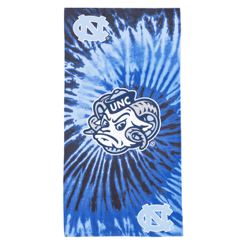 NCAA North Carolina Tar Heels Pyschedelic Beach Towel