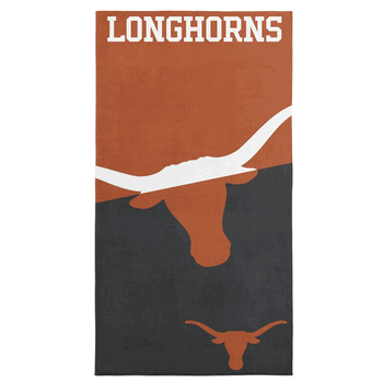 Collegiate Texas Longhorns Microfiber Beach Towel 30x60 inches