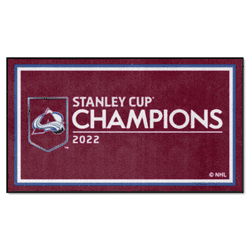 Colorado Avalanche 2022 Stanley Cup Championship 3x5 Rug