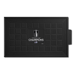 Colorado Avalanche 2022 Stanley Cup Championship Medallion Door Mat