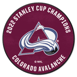 Colorado Avalanche 2022 Stanley Cup Championship Puck Mat