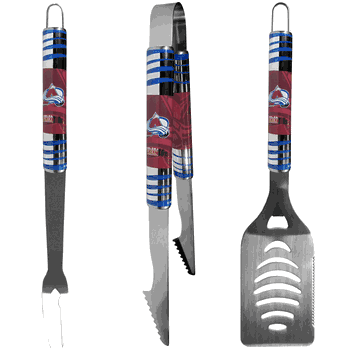 Colorado Avalanche 3 pc Tailgater BBQ Set