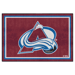 Colorado Avalanche 5ft. x 8 ft. Plush Area Rug