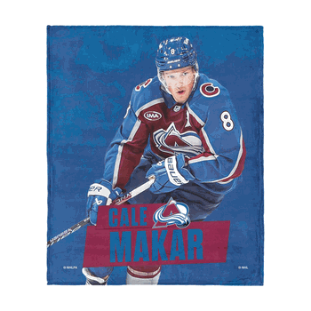 Colorado Avalanche Cale Makar NHL Silk Touch Throw Blanket 50X60 Inches