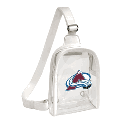 Colorado Avalanche Clear Mini Sling Stadium Bag