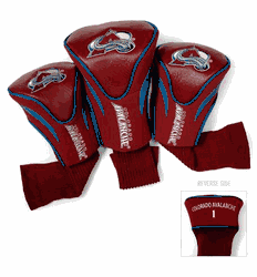 Colorado Avalanche Club 3 Piece Contour Headcover Set