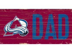 Colorado Avalanche DAD 6x12 Sign