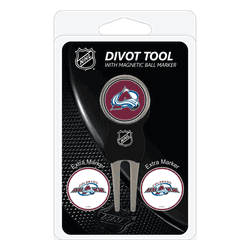 Colorado Avalanche Divot Tool Pack - Signature tool w/ 3 markers