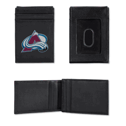Colorado Avalanche  Embroidered Front Pocket Wallet - Slim/Light Weight
