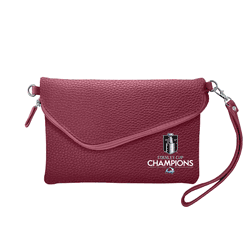 Colorado Avalanche Fold Over Crossbody Pebble