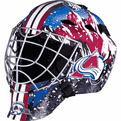 Colorado Avalanche GFM 1500: NHL Team Goalie Face Masks