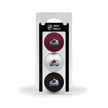 Colorado Avalanche Golf Balls - 3 Pack