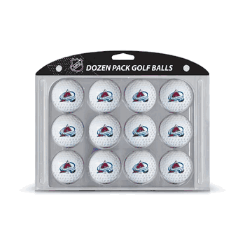 Colorado Avalanche Golf Balls Pack of 12