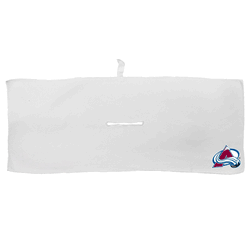 Colorado Avalanche Large Microfiber Towel - 16" x 40" (White)