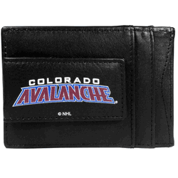 Colorado Avalanche Logo Leather Cash and Cardholder
