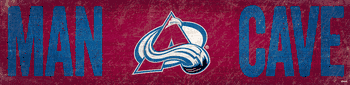 Colorado Avalanche Man Cave Sign