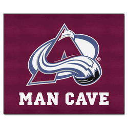 Colorado Avalanche Man Cave Tailgater Rug - 5ft. x 6ft.