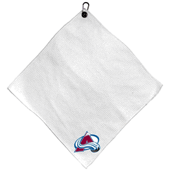 Colorado Avalanche Microfiber Small Towel - 15" x 15" (White)