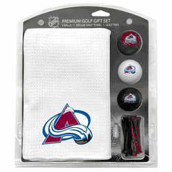Colorado Avalanche Microfiber Towel Gift Set - 16 x 40 (White)