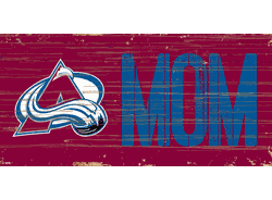 Colorado Avalanche MOM 6x12 Sign