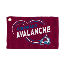 Colorado Avalanche NHL Droplets Waffle Fan Towel 16x25 inches